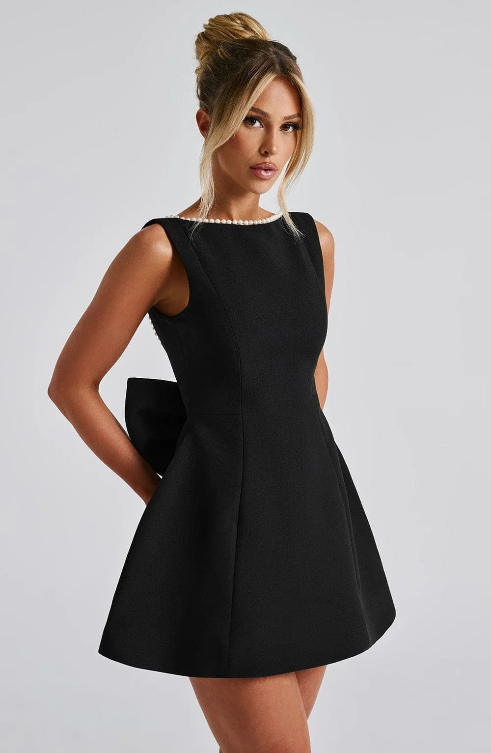 Chloe Mini Dress - Black