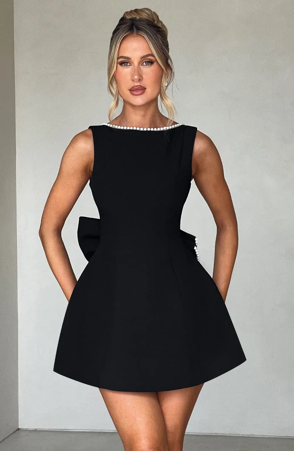 Chloe Mini Dress - Black