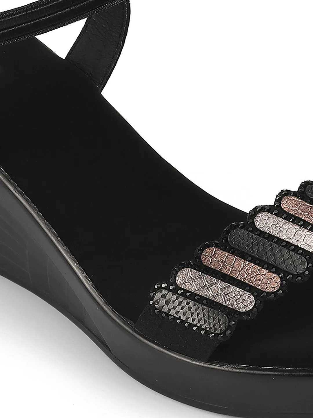 Classic Ankle Strap Wedge Sandals