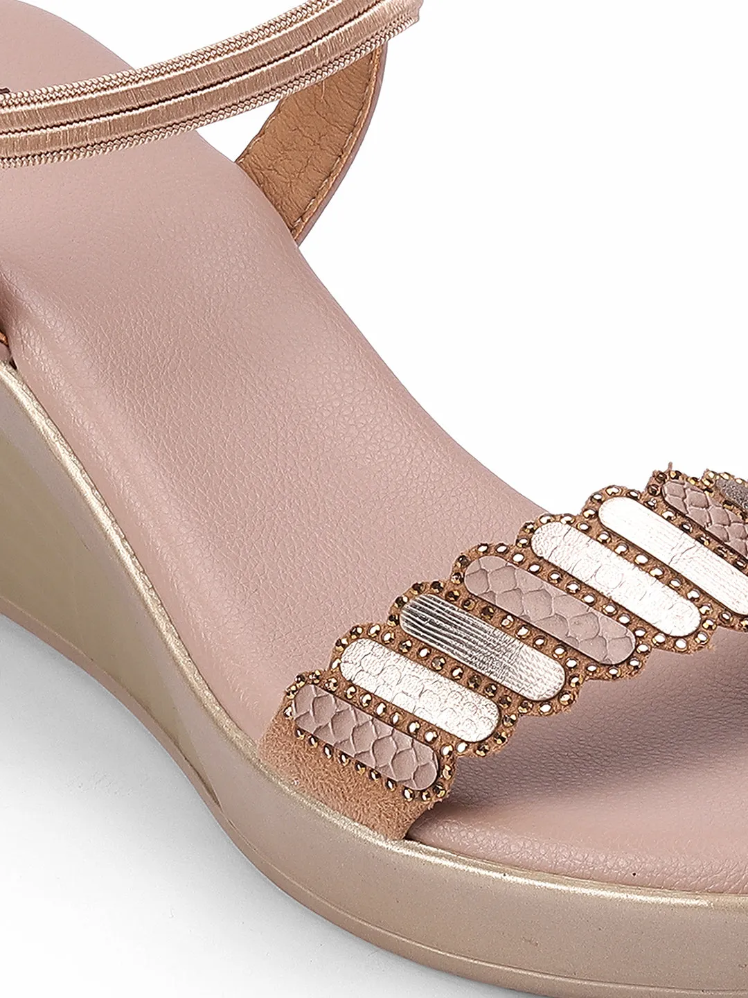 Classic Ankle Strap Wedge Sandals
