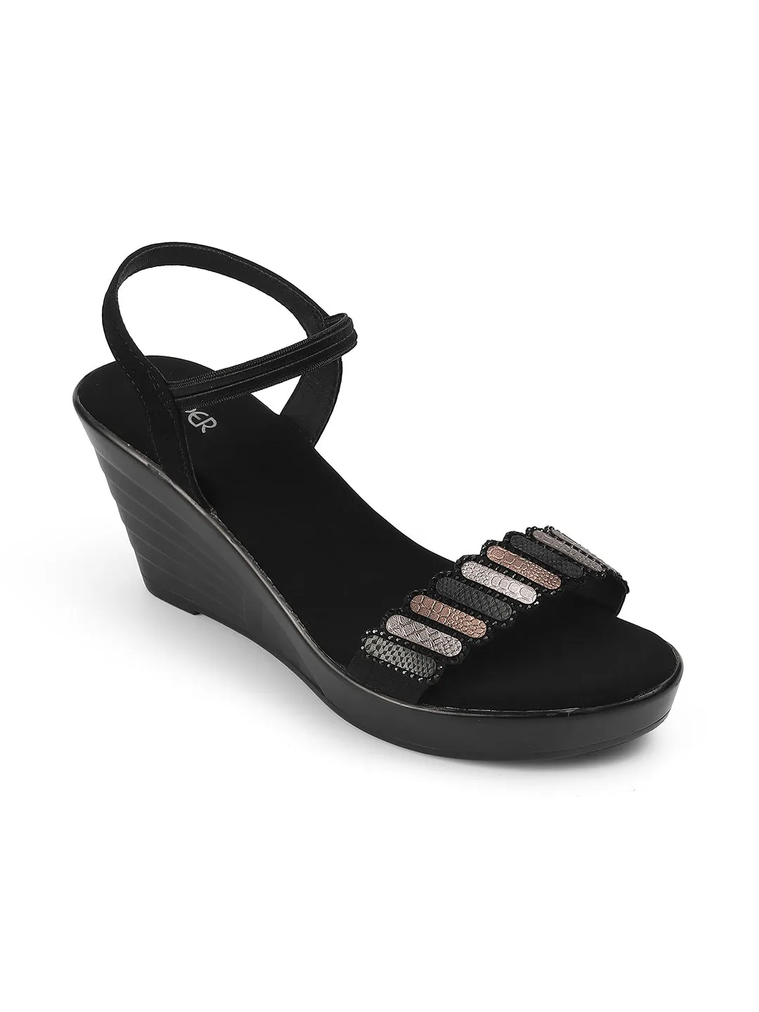 Classic Ankle Strap Wedge Sandals