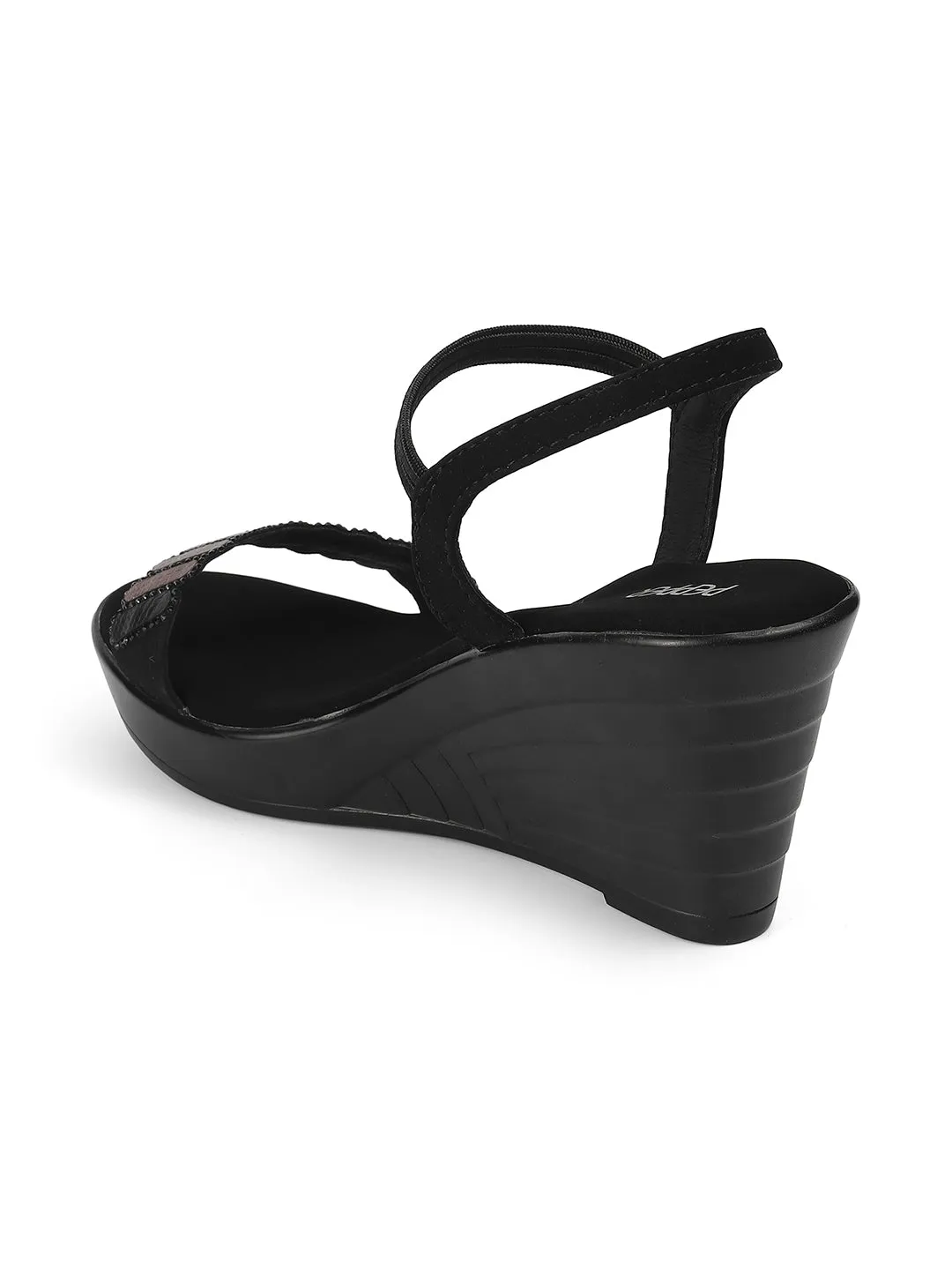 Classic Ankle Strap Wedge Sandals