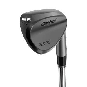 Cleveland RTZ Black Satin Wedge