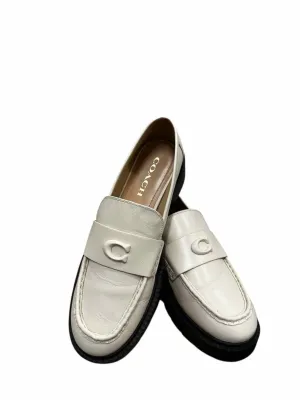 Coach Shoe Size 8 Bone Loafers