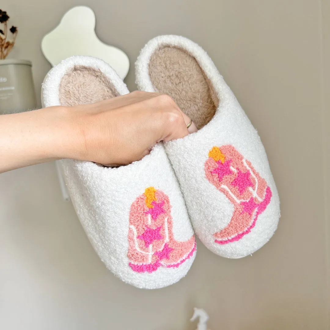 Cowboy Boots Slippers - Buy 1 Get 1 Free