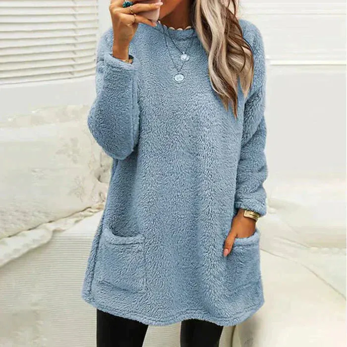 Cozy Haven™ | Women's Warm Knit Sweater | Soft Fabric, Relaxed Fit & Breathable Design
