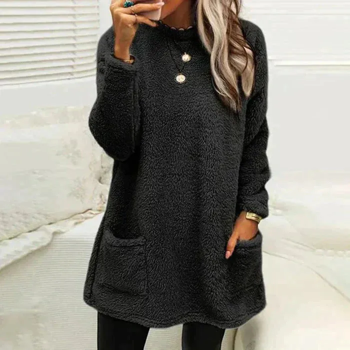Cozy Haven™ | Women's Warm Knit Sweater | Soft Fabric, Relaxed Fit & Breathable Design
