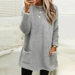 Cozy Haven™ | Women's Warm Knit Sweater | Soft Fabric, Relaxed Fit & Breathable Design