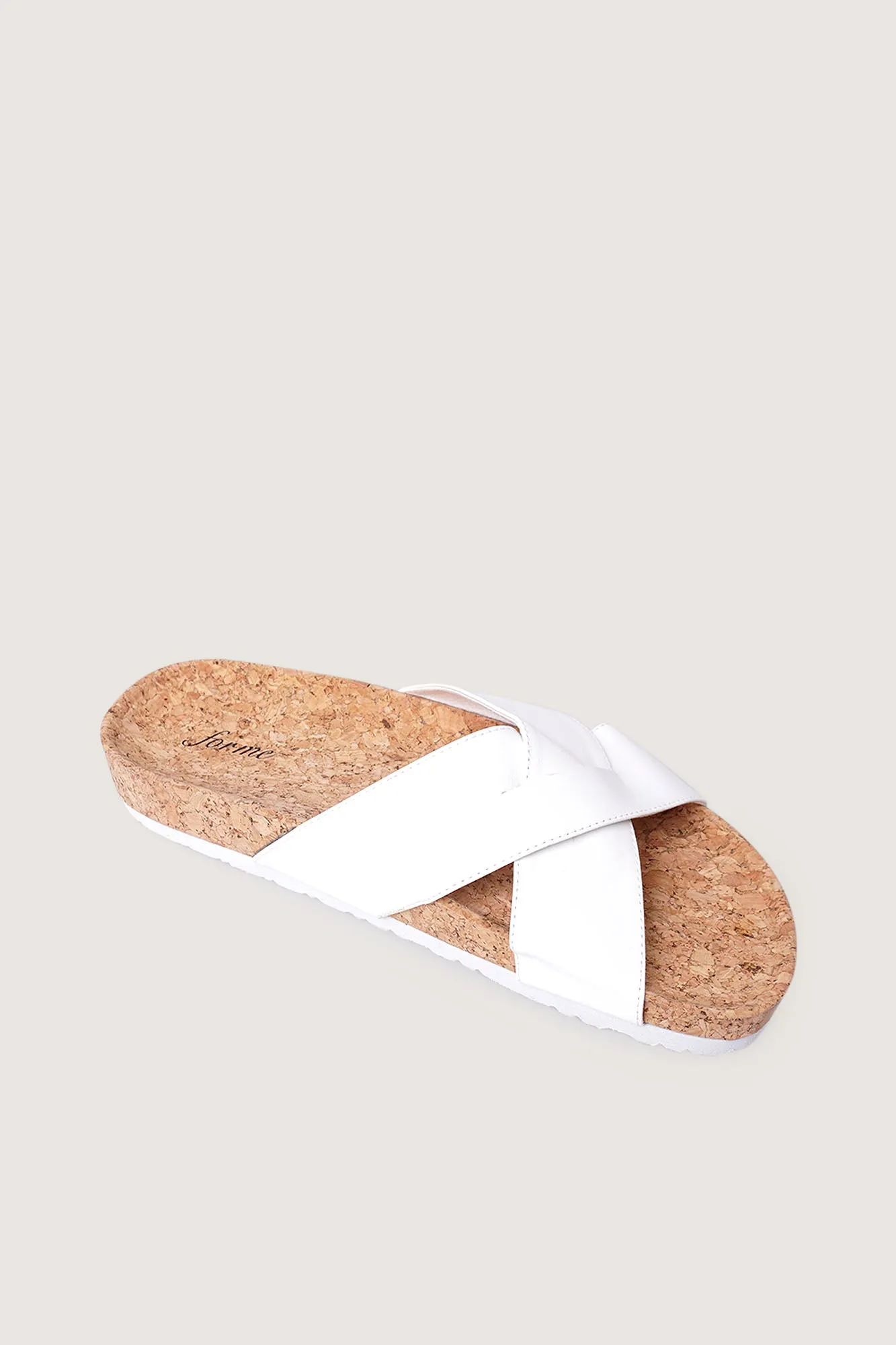 Criss Cross Strap Double Sliders
