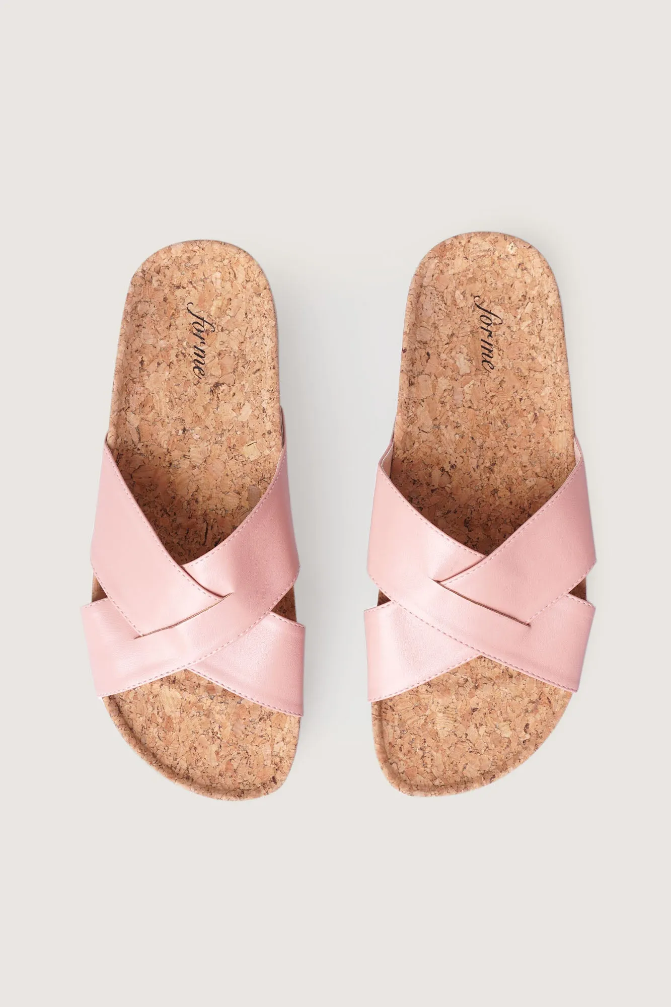 Criss Cross Strap Double Sliders