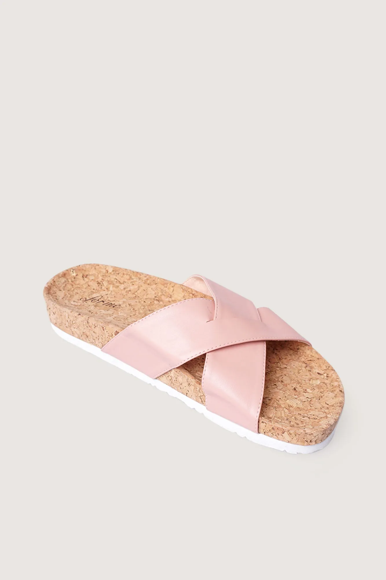 Criss Cross Strap Double Sliders