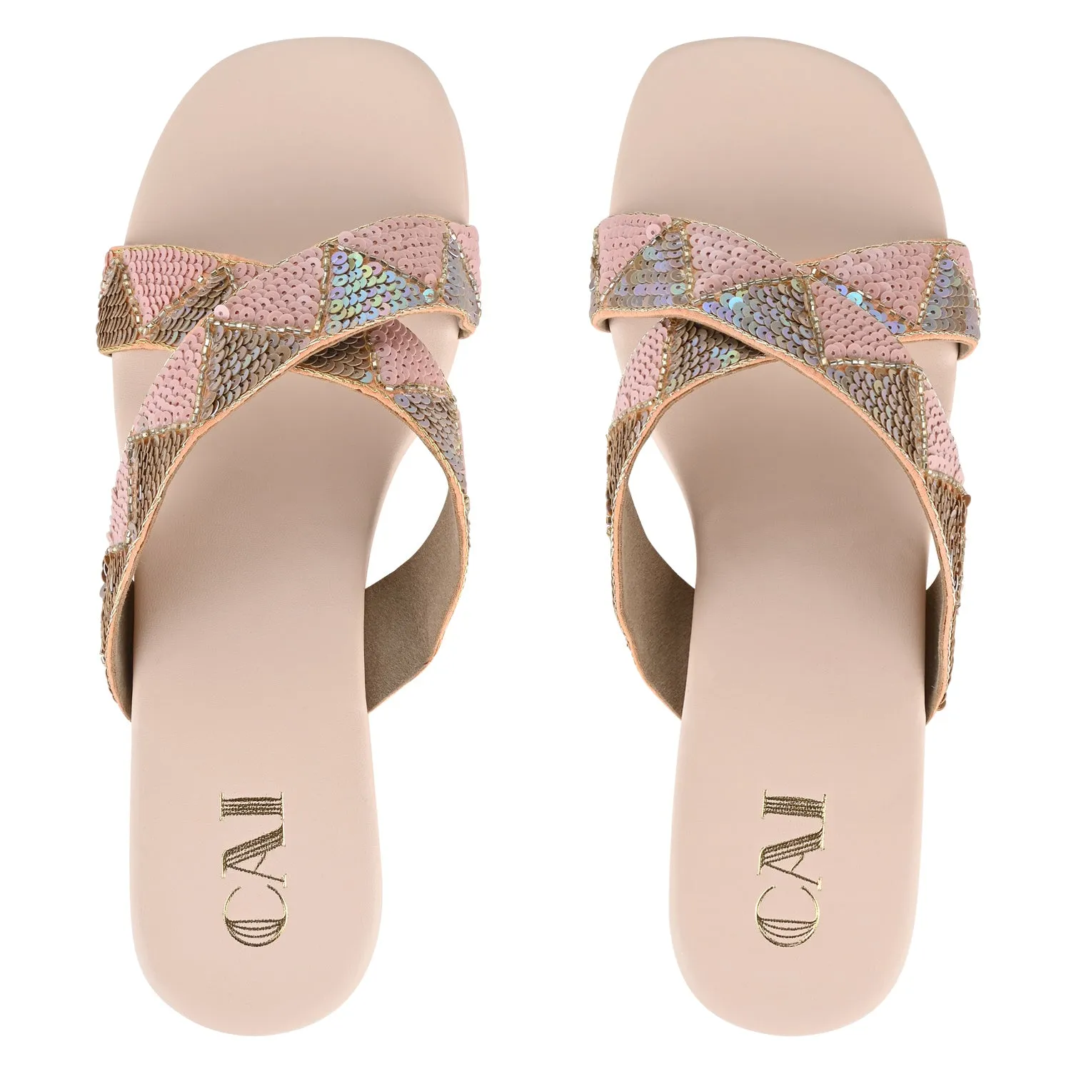 Cross Sparkler Wedges