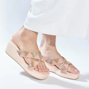 Cross Sparkler Wedges