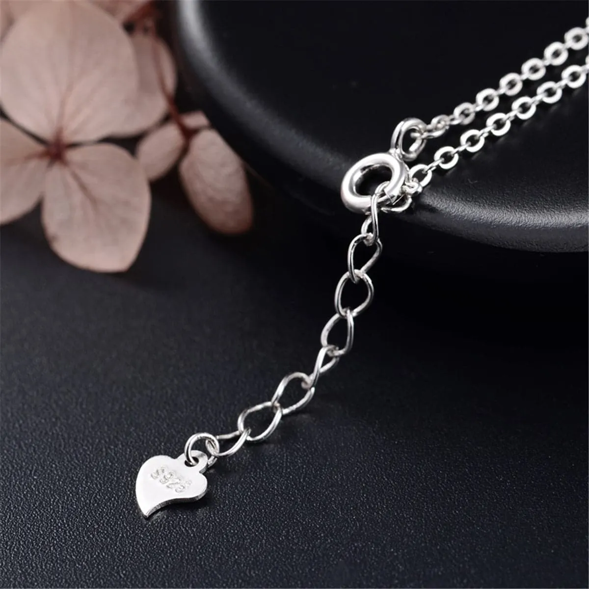 Cubic Zirconia & Sterling Silver Geometric Beehive Pendant Necklace
