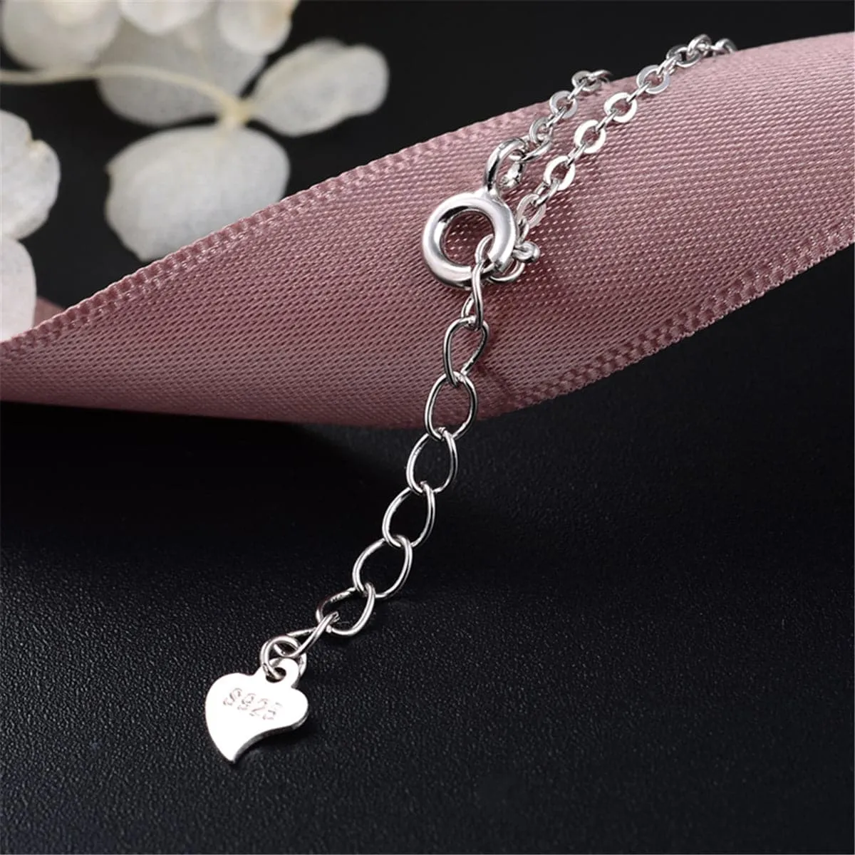 Cubic Zirconia & Sterling Silver Maze Pendant Necklace