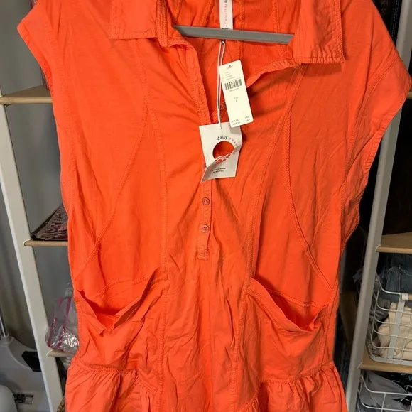 Daily Practice Orange Women's Top