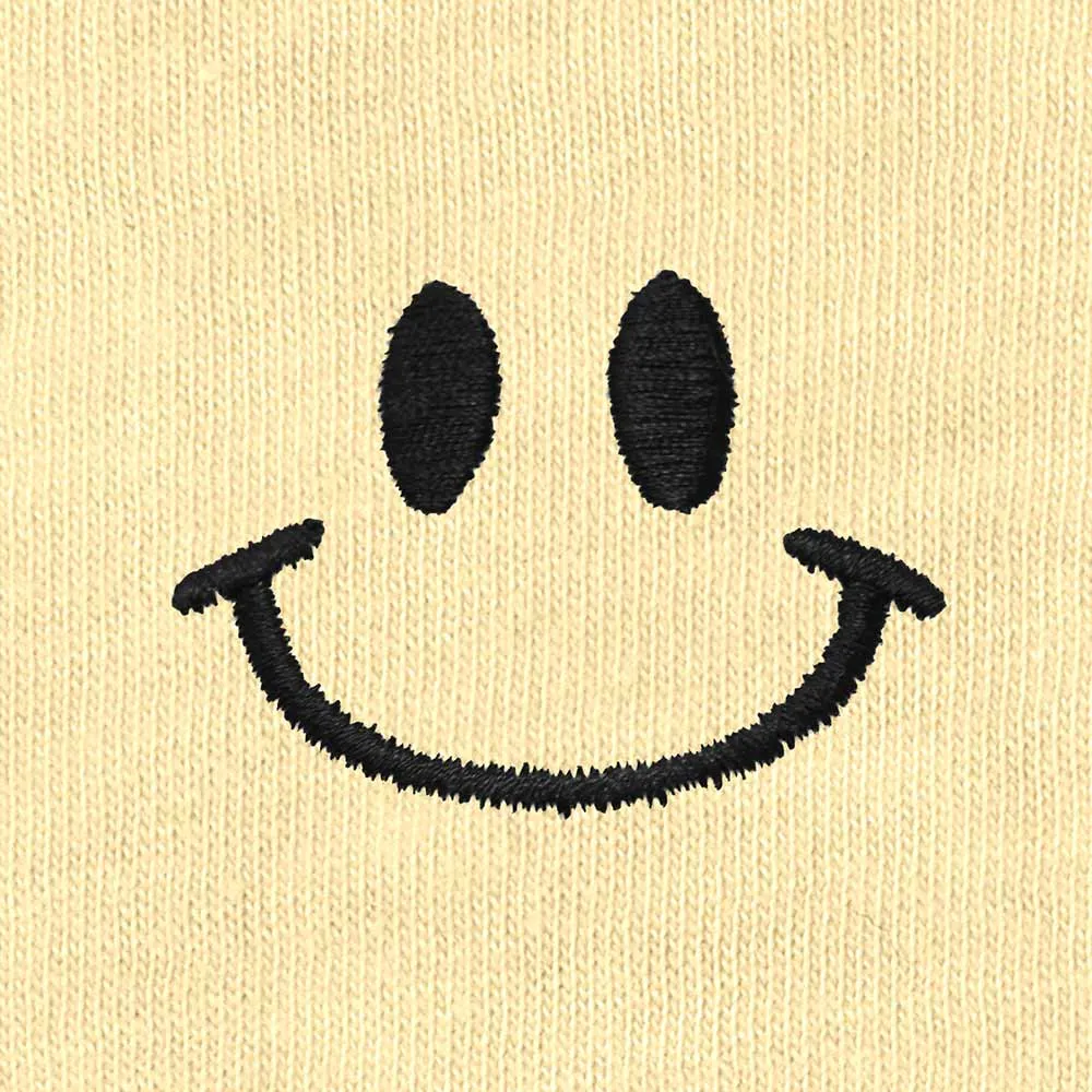 Dalix Smile Face Boxy Tee