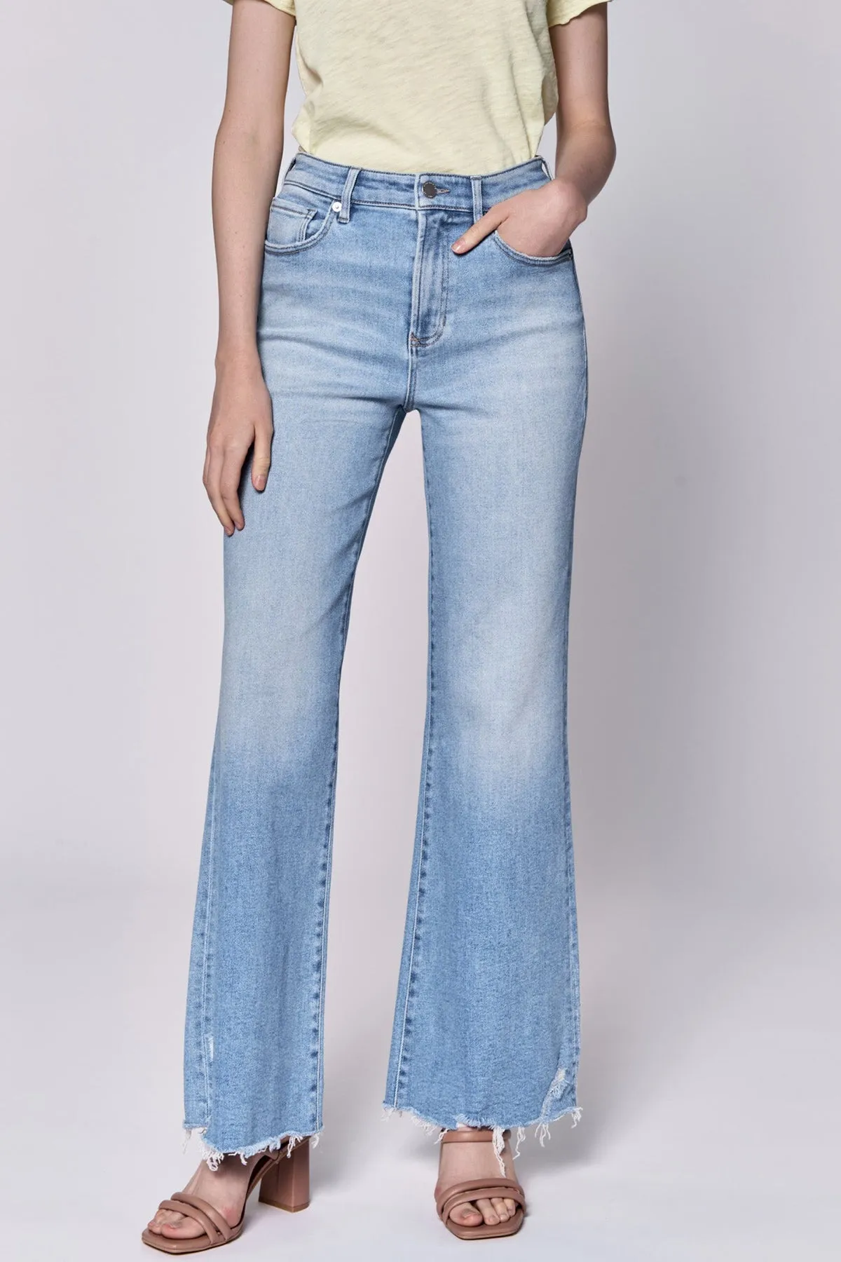 Dear John Fiona High Rise Full Inseam Fray Hem Jeans Sarasota