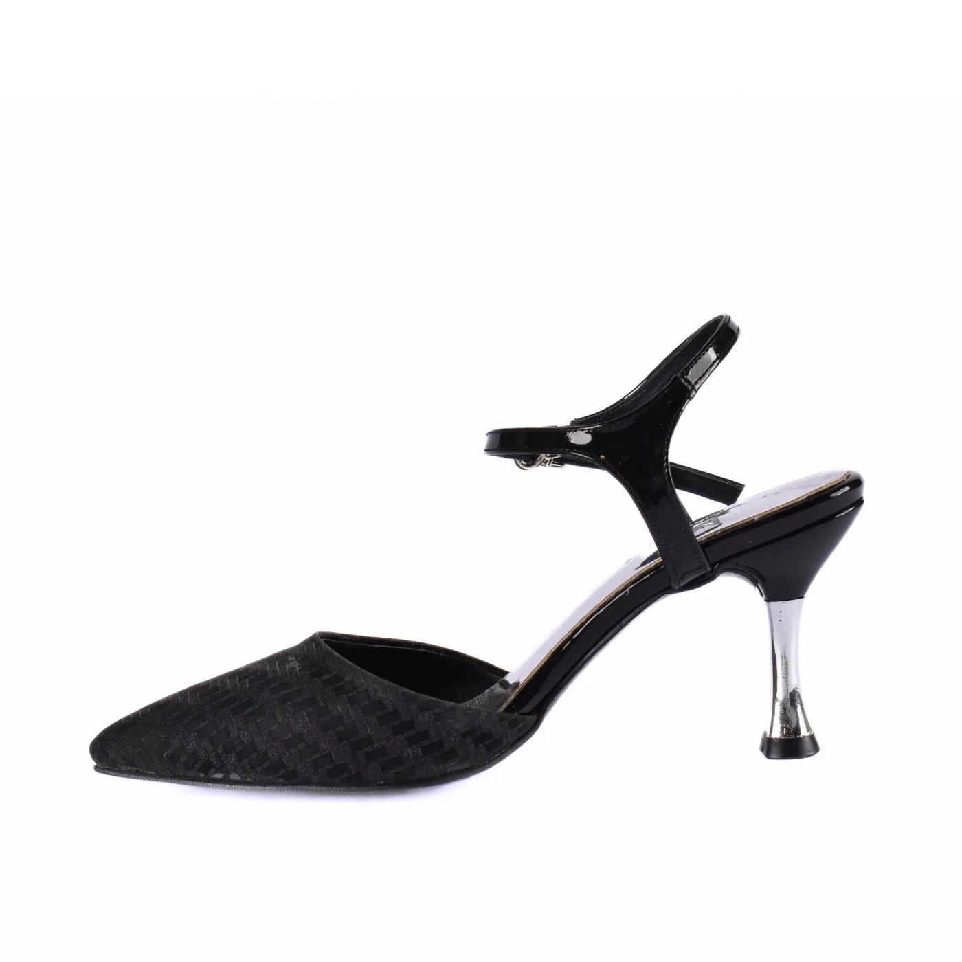 Decorative Pearls Pointed High Heels