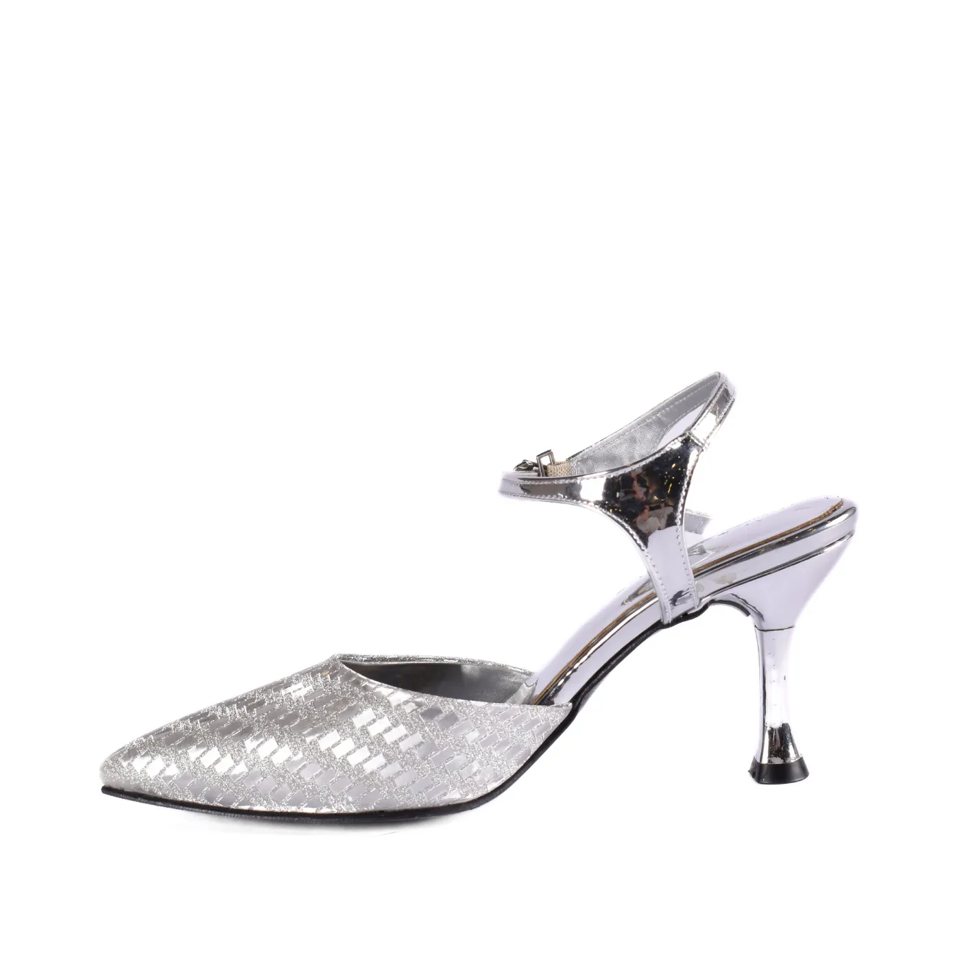 Decorative Pearls Pointed High Heels
