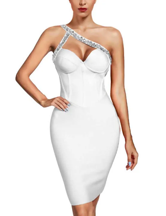 Diamond Dress Sleeveless Bodycon