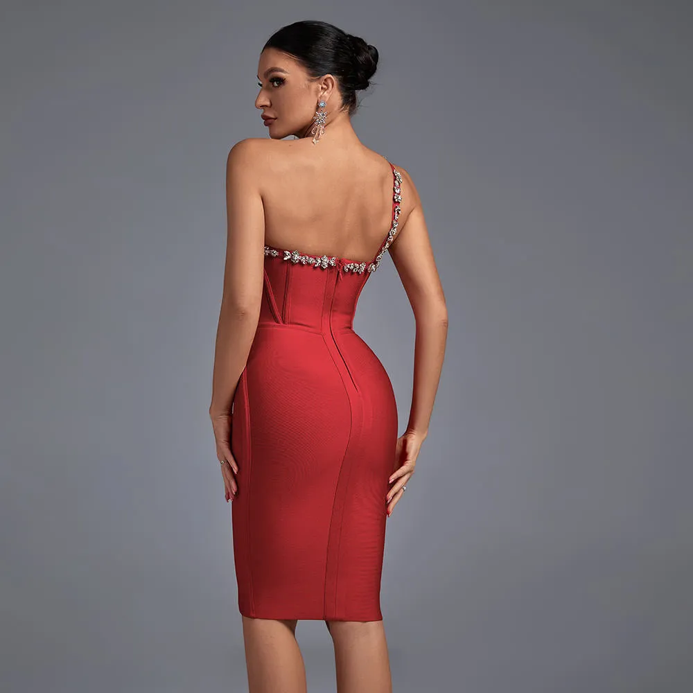 Diamond Dress Sleeveless Bodycon