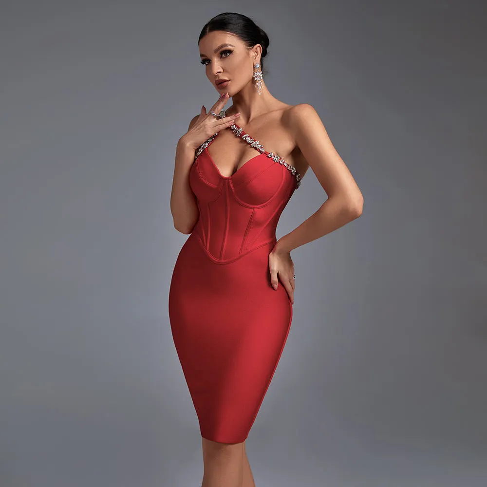 Diamond Dress Sleeveless Bodycon