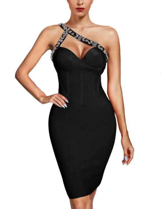 Diamond Dress Sleeveless Bodycon