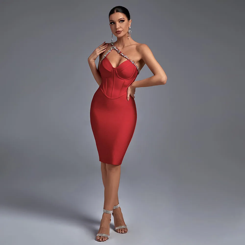 Diamond Dress Sleeveless Bodycon