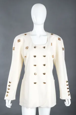 Double Breasted Charm Jacket