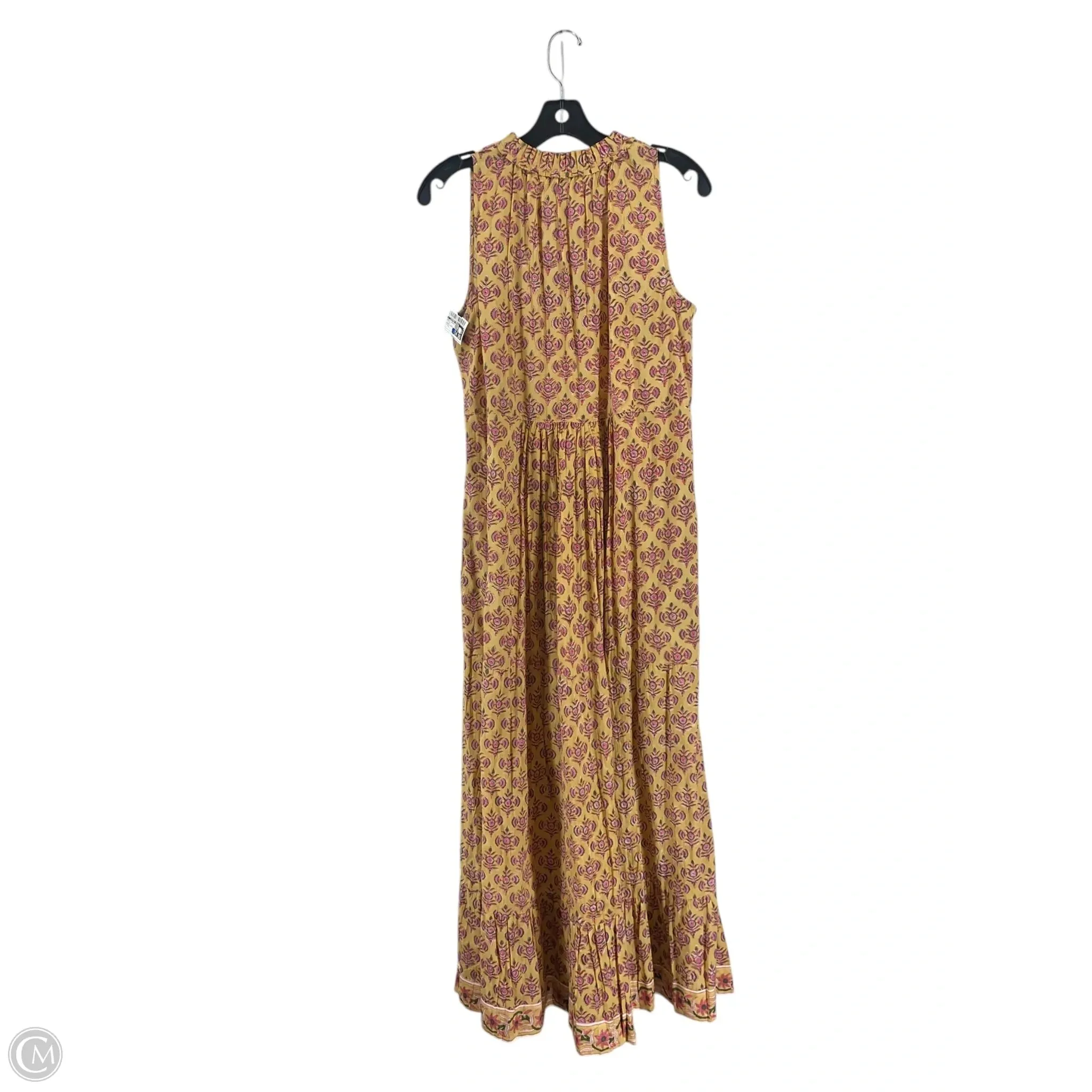 Dress Casual Maxi By Clothes Mentor In Yellow, Size: S
