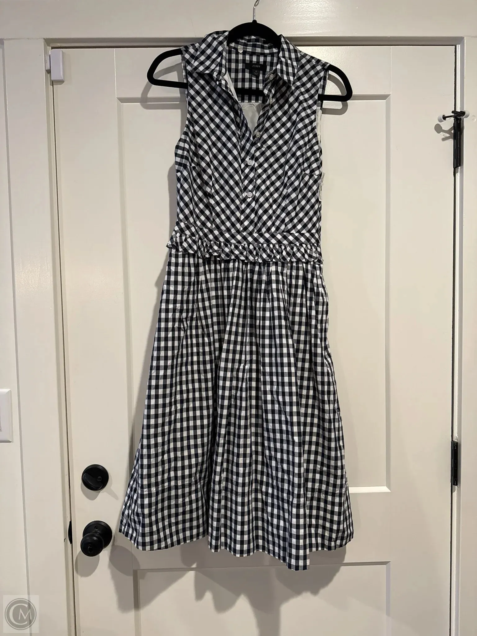 Dress Casual Maxi By J. Crew In Black, Size: 2