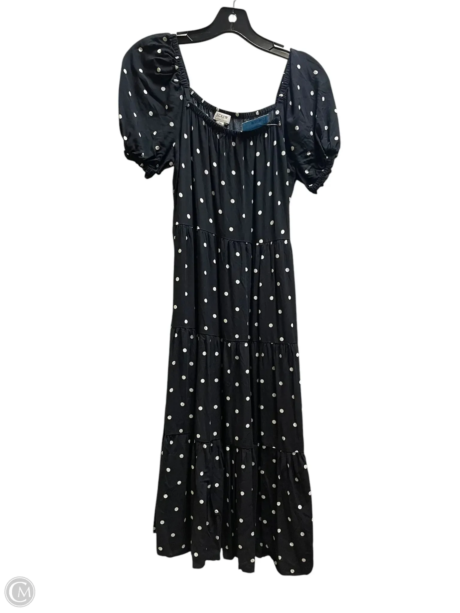 Dress Casual Maxi By J. Crew In Black, Size: Xs