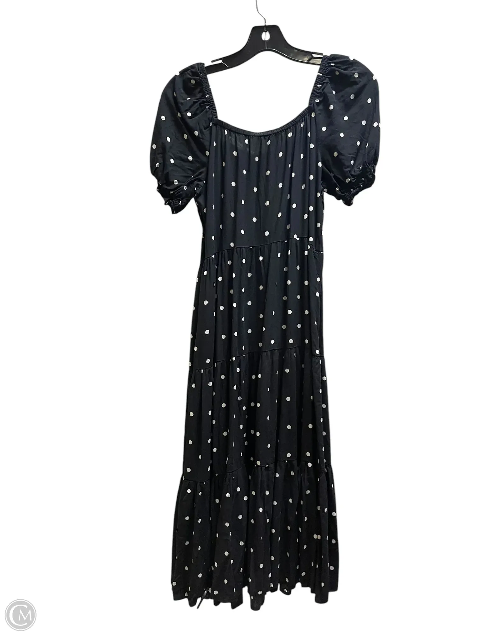 Dress Casual Maxi By J. Crew In Black, Size: Xs