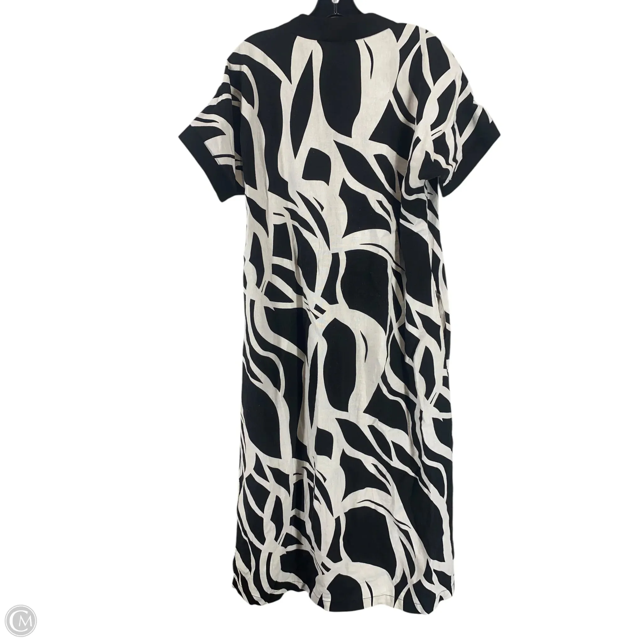Dress Casual Maxi By Rachel Zoe In Black & White, Size: M
