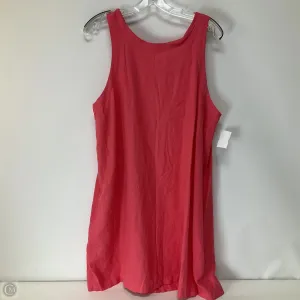 Dress Casual Midi By A New Day In Pink, Size: Xl