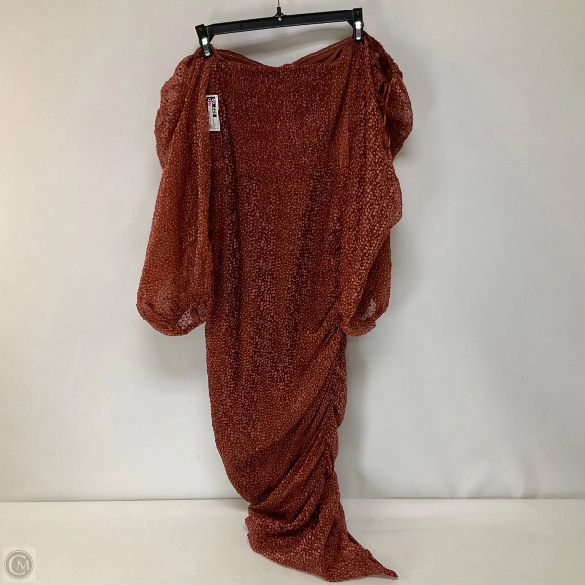 Dress Casual Midi By Astr The Label In Red, Size: L