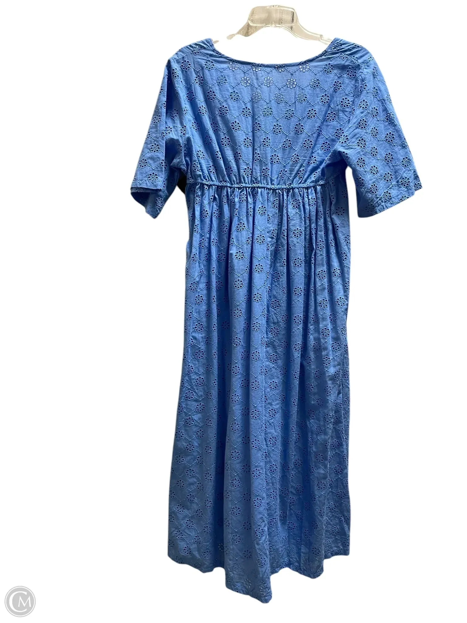 Dress Casual Midi By Clothes Mentor In Blue, Size: Xl