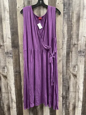 Dress Casual Midi By Merona  Size: 3x