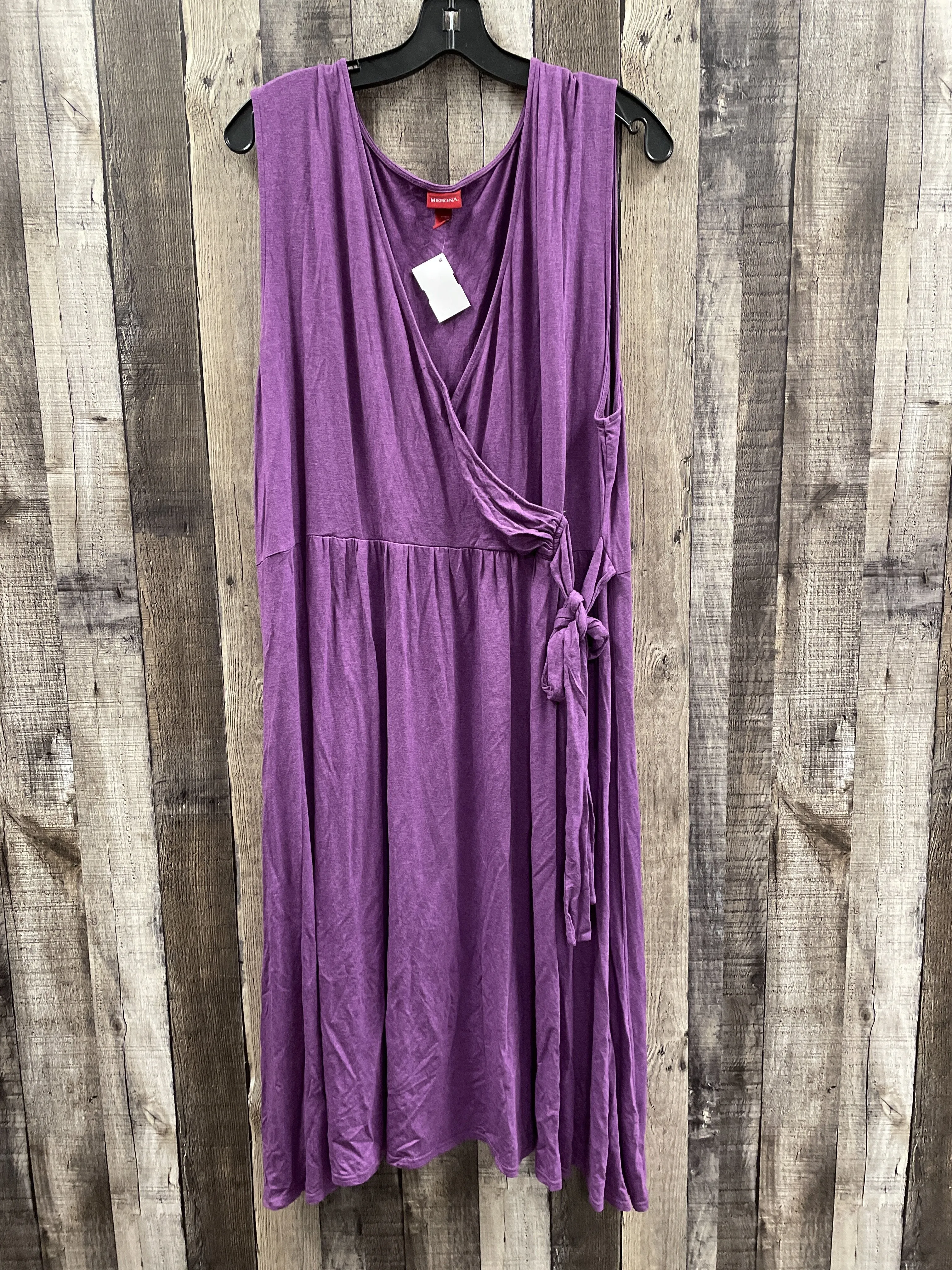 Dress Casual Midi By Merona  Size: 3x