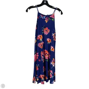 Dress Casual Short By Clothes Mentor In Blue, Size: M