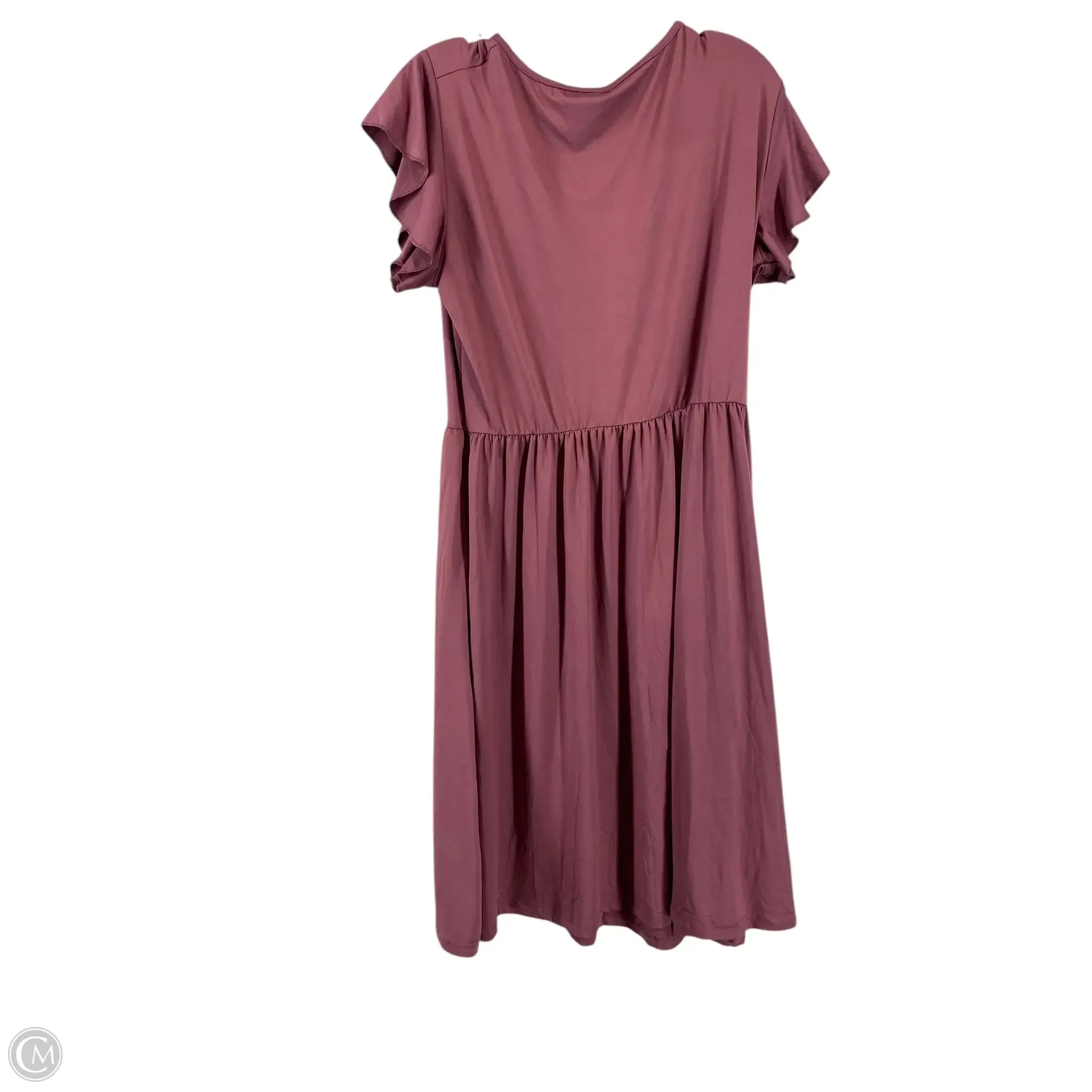 Dress Casual Short By Clothes Mentor In Purple, Size: Xl