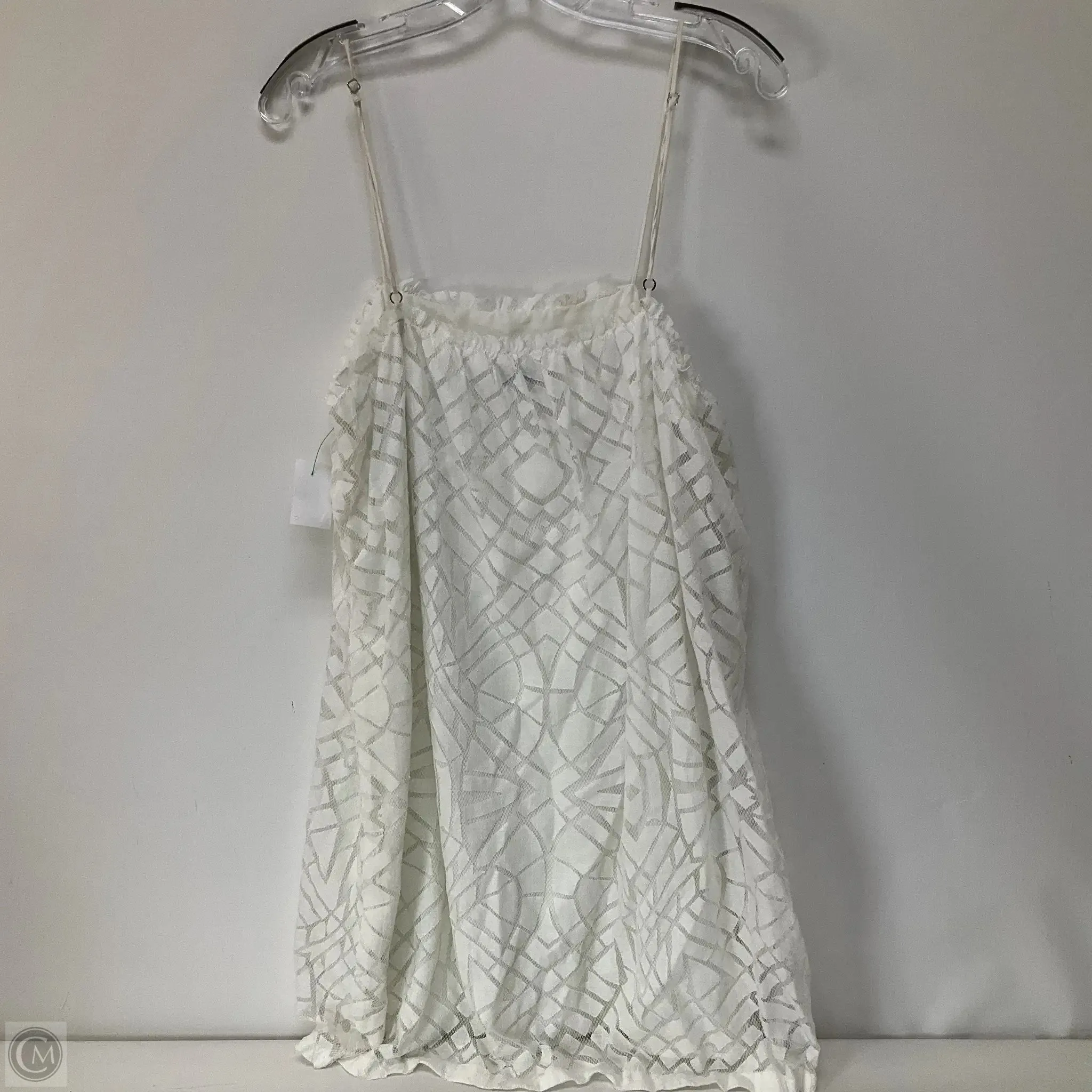 Dress Casual Short By Cma In White, Size: M