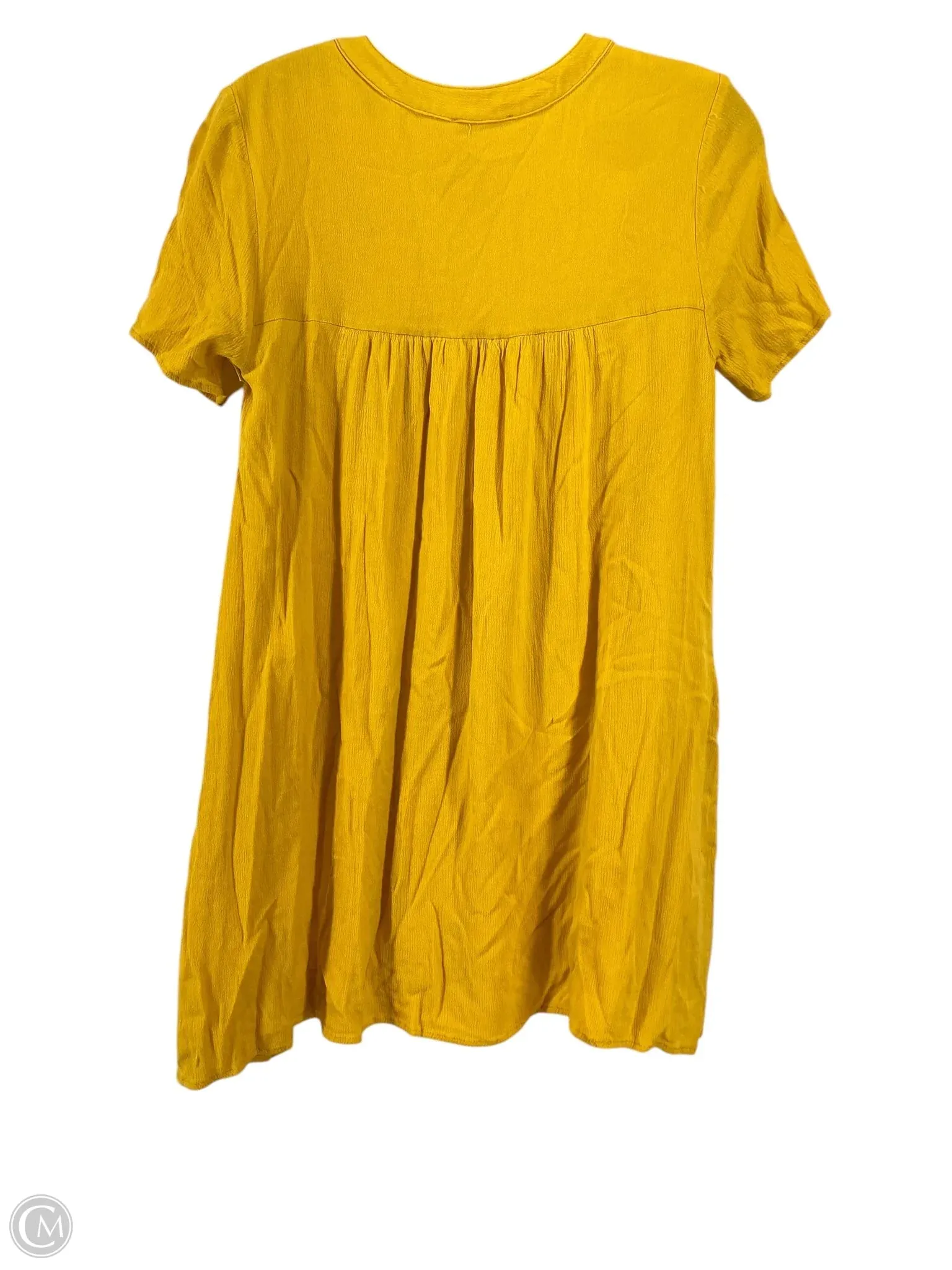 Dress Casual Short By Jodifl In Yellow, Size: S