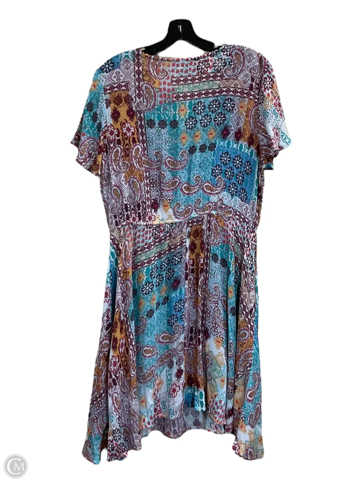 Dress Casual Short By Lascana In Black & Grey, Size: M