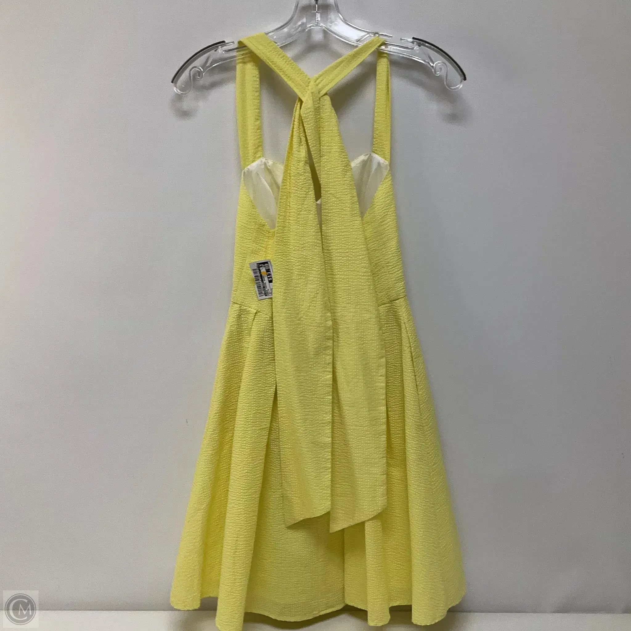 Dress Casual Short By Lauren James In Yellow, Size: Xs
