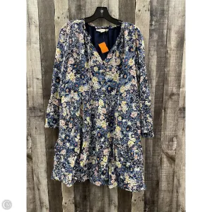 Dress Casual Short By Loft In Floral Print, Size: M