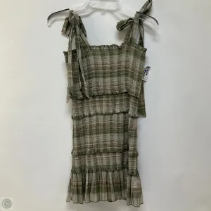 Dress Casual Short By Mable In Plaid Pattern, Size: L