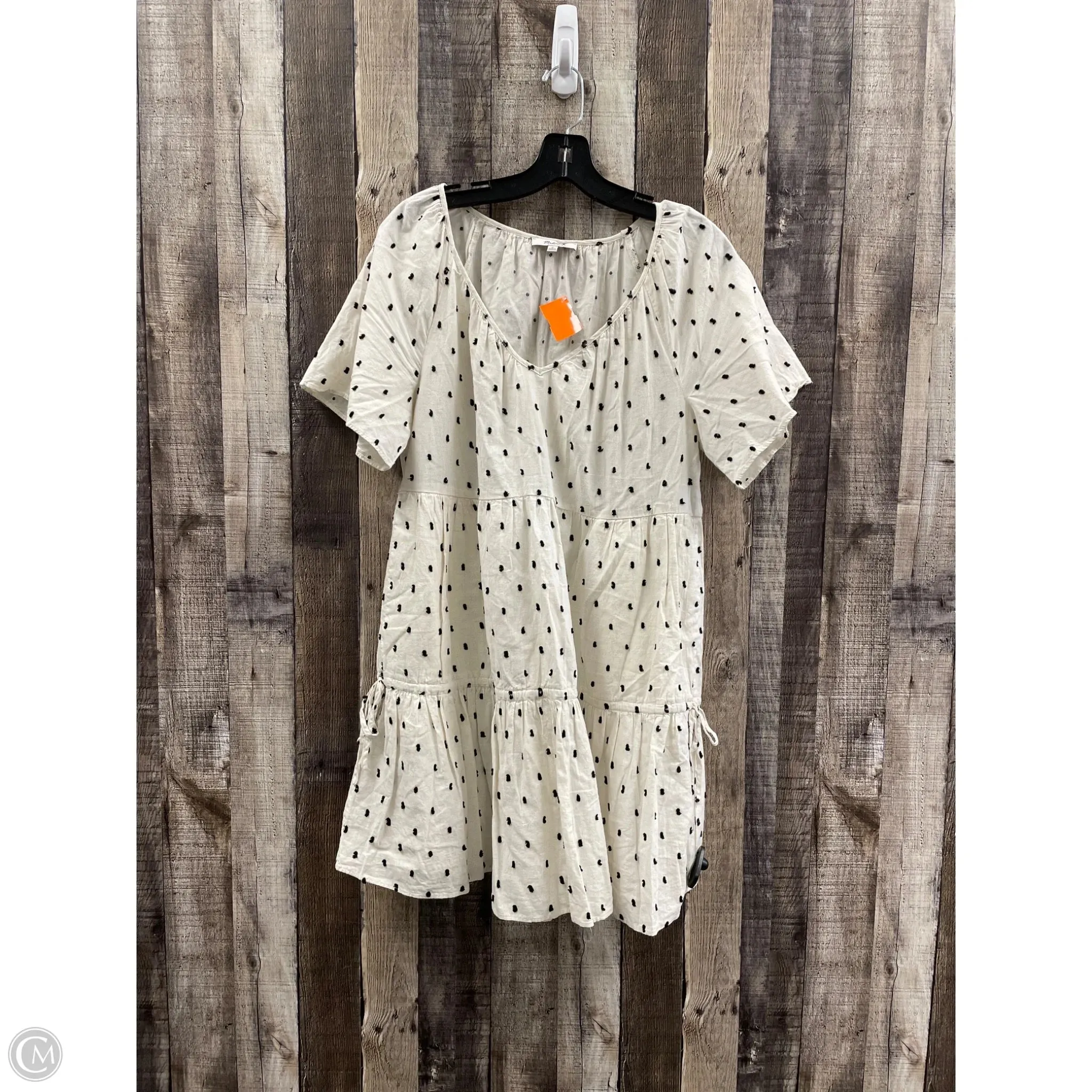 Dress Casual Short By Madewell In Cream, Size: M