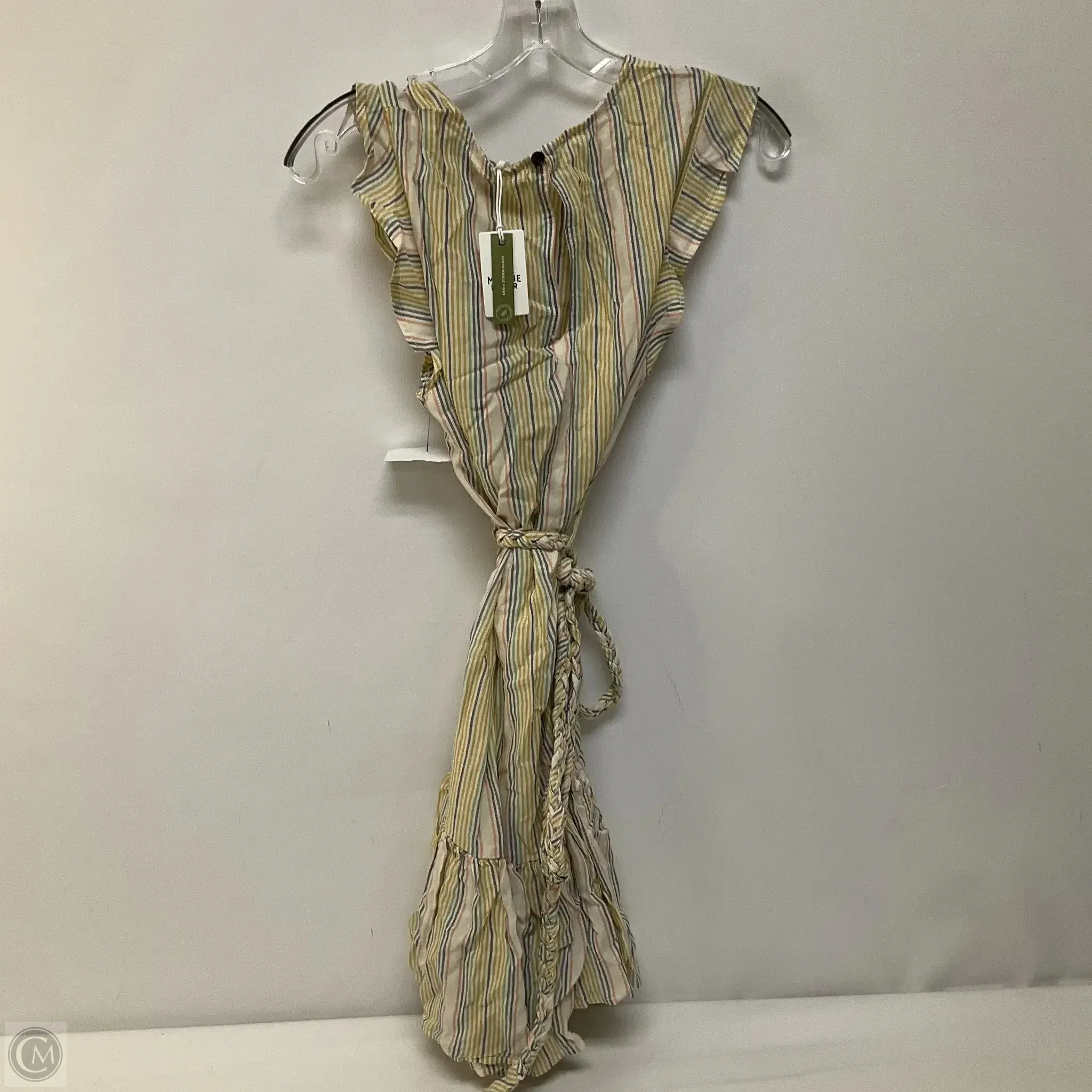 Dress Casual Short By Marine Layer In Striped Pattern, Size: L